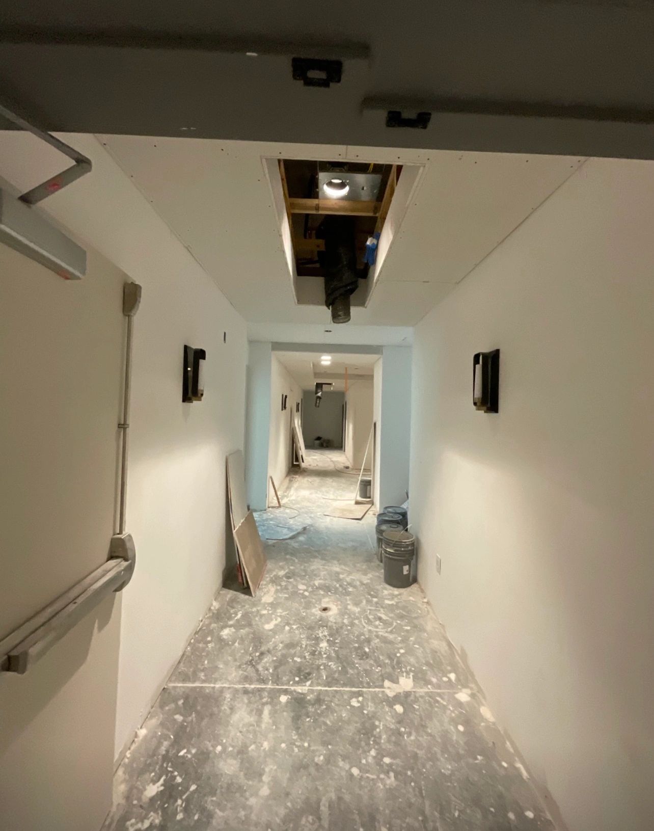 Building exterior progress