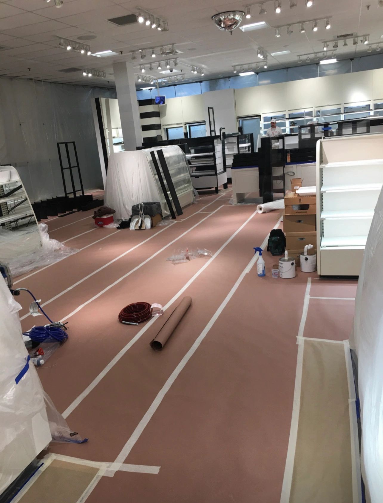 Completed construction work