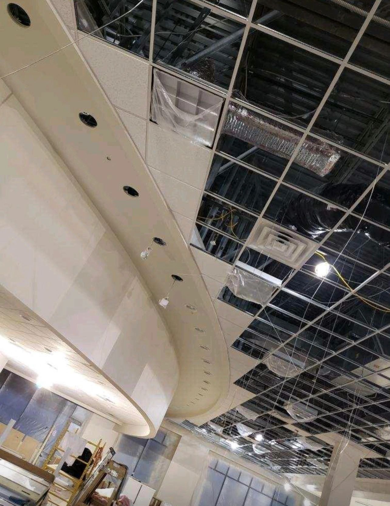 Commercial build progress